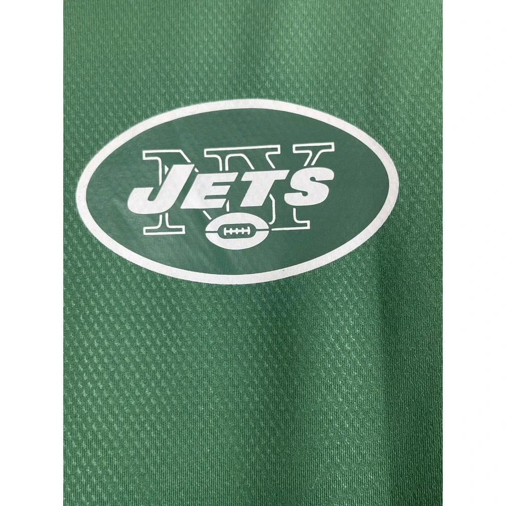 00642 Nike New York Jets NFL‎ Hypercool On Field Apparel Dri Fit SS Shirt Men's